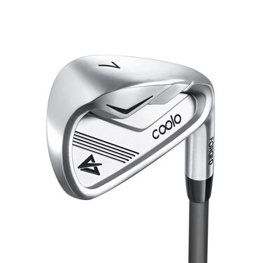 COOLO Single Graphite Golf Irons 7 for Golfer Slower Swing Speeds, Reduced Strain on The Old Elbows and Wrists, Help Shots Go Farther, Men &amp; Women Right Handed(Women)