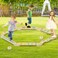 67i Kids Balance Beams 6PCS Wooden Toddler Balance Beam Kids Balance Boards Outdoor Indoor Balance Beam Stepping Stones for Kids Toddlers Montessori Balance Toys For 3 Years + Kids Toddlers Girls Boys
