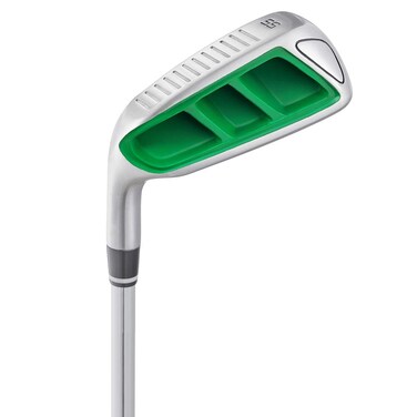 MAZEL Golf Pitching &amp; Chipper Wedge,Right Handed,35,45,55 Degree Available for Men &amp; Women,Improve Your Short Game (Left, Stainless Steel (Green Head), Regular, 55)