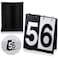 Sonwyoung Over Net Portable Scoreboard Keeper Tennis Scoreboards Flipper for Volleyball Basketball Tennis Table Tennis Outdoor(Numbers 0-9)