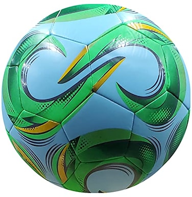 American Challenge Kreis Soccer Ball (Sky Blue/Lime, 5)