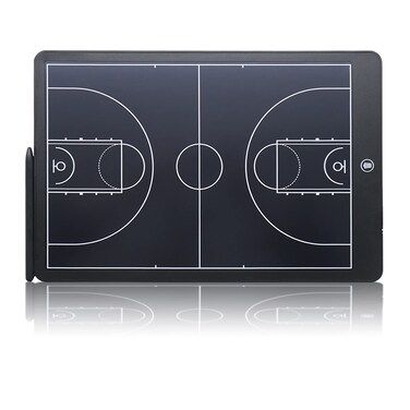 16'' LCD Screen Tactical Coaching Marker Board, Electronic Board with Stylus Pen,with Lock Function,for Coach Basketball Soccer (Basketball Coach Board)