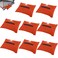 MOPHOEXII Sports Net Sandbags,All Sport Sandbags for Baseball Nets, Soccer Goals, Golf Nets, Football Nets, Hockey Nets,Weighted Anchor Bags-Orange 8 Pack