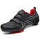 ULTIANT Cycling Shoes Mens Womens Compatible with Peloton Indoor Riding Shoes Road Bicycle Shoes with Look SPD SL Delta Cleats Outdoor Pedal Bike Shoes(Black,37)