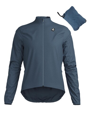 LAMEDA Men's Cycling Jacket Windbreaker Lightweight Packable Breathable Cycling Bike Jacket with Reflective Strips Hiking