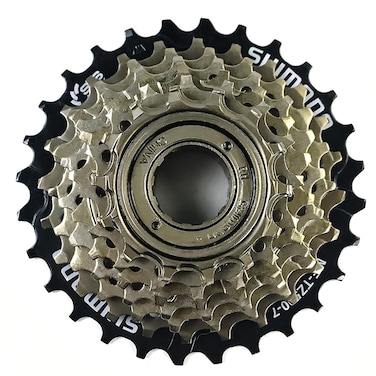 RainFlowwer 7 Speed Bike Freewheel, MF-TZ500-7 Bicycle Freewheel 14-28T Multiple Freewheel Cycling Replacement Part