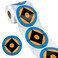 Guyuyii 3&rdquo; High Visibility Target Stickers - Self-Adhesive Target Stickers for Shooting Practice - Perfect for Rifles, Handguns, BB and Pellet Guns