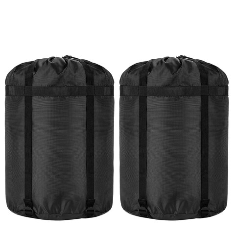 Borogo Compression Stuff Sack, 45L Sleeping Bags Storage Stuff Sack Organizer Waterproof Camping Hiking Backpacking Bag for Travel - Great Sleeping Bags Clothes Camping Hiking (2-Pack)