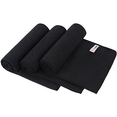 SUNLAND Microfiber Sports Workout Towels Fast Drying Fitness Sweat Towels for Men &amp; Women Lightweight Multi-Purpose Gym Exercise Towels 3 Pack 16Inch x 32Inch