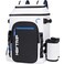 Heytrip Backpack Cooler 36/54 Cans Insulated Waterproof Cooler Bag for 20 Hours Cold Retention, Leak-Proof Cooler with Multi-Compartments (White - 36 Cans with 2 Pouches)