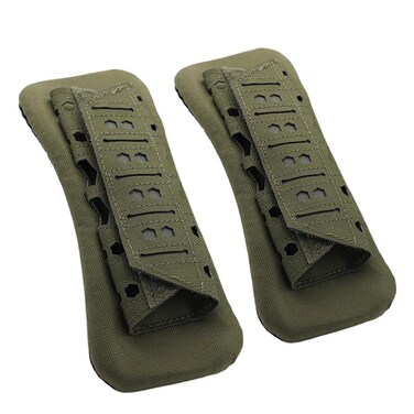 AZB 2 Pcs Tactical Vest Shoulder Pads Backpack Breathable Mesh Cushion Pad Lightweight Soft Strap Pads