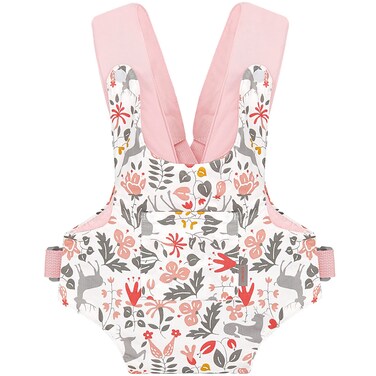 GAGAKU Toy Baby Carrier for Dolls Doll Accessory Stuffed Animal Carrier for Kids with Adjustable Straps - Pink Deer