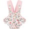GAGAKU Toy Baby Carrier for Dolls Doll Accessory Stuffed Animal Carrier for Kids with Adjustable Straps - Pink Deer