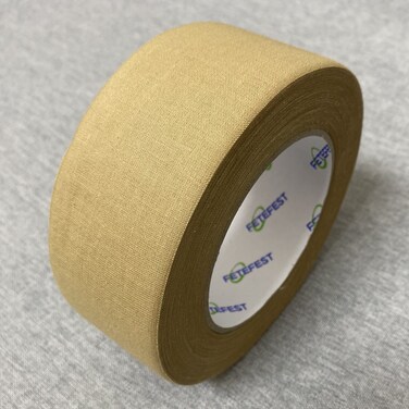 Fetefest Gaffer Camouflage Tape, 2" x 30 Yards Camo Tape, Hockey Tape, Residue Free, Water Resistance (Tan, 30)&hellip;