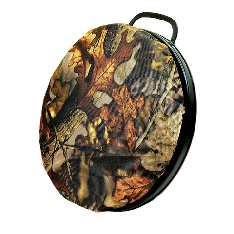 5 Gallon Bucket Seat Lid,Swivel Seat Cushion Bucket Seat Lid for Fishing, Gardening, Hunting and Camping（Camo tree）