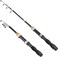 Telescopic Fishing Rod, Collapsible Fishing Rod Small Extendable Fishing Rod for Saltwater and Freshwater, Lightweight and Compact Design, 3.2 Feet