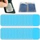 huiming 50 Pcs/25 Packs ABS Gel Pads for abs Stimulator Replacement for Ultimate Muscle EMS Abdominal Belt Arm Leg Waist Workout (50 Pcs/25 Packs)