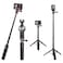 VRIG TP-08 20.1" Mini Extendable GoPro Tripod Portable Selfie Stick Tripod Camera Tripod for GoPro Max Hero 11 10 9 8 7 6 5 4 3 3+ 2 1 Session