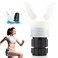 Compact Muscle Conditioning Device,Portable Muscle Trainer with Adjustable Resistance, Compact Exercise Device, Detachable for Easy Cleaning-White