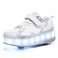 Ylllu New Upgraded - Kids Shoes Wheelies Shoes Roller Sneakers Color Changing LED Roller Shoes USB Rechargealbe Roller Skate Shoes with Wheel Light up Roller Shoes Gift for Girls Boys Children