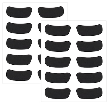 Dohia Sports Eye Black Stickers Eye Strips for Kids Eye Strips Baseball Football Softball Face Eyeblack Stickers D1-YDYT (Black)