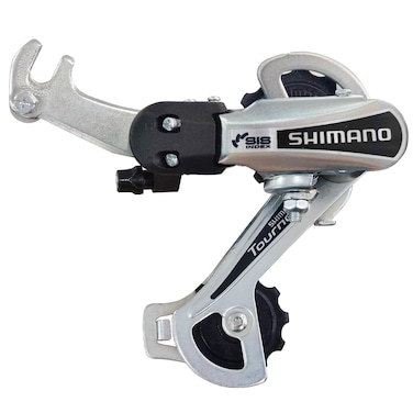 Rear Derailleur RD-TY21B 6/7 Speed Hanger Mount for Mountain Bike Kids Tricycle Commuter Cruiser Silve