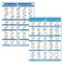 Palace Learning 2 Pack Dumbbell Workouts and Bodyweight Exercise Poster Set - Laminated 2 Chart Set - Dumbbell Exercise Routine &amp; Body Weight Workouts [LIGHT] (LAMINATED, 18&rdquo; x 24&rdquo;)