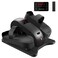 Under Desk Elliptical Machine, Ellipse Leg Exerciser for Seniors Fully Assembled, Portable &amp; Quiet Electric Seated Pedal Exerciser with Remote Control &amp; 12 Adjustable Speeds