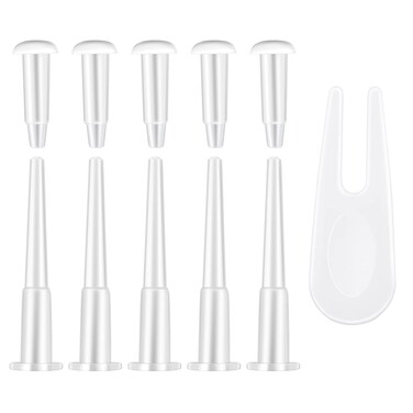 Yolev Yoga Ball Fitness Exercise Ball Air Stopper Plug Pin Adapter Kit, Exercise Ball Plug Replacement Kit (10S and L)