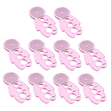 EXCEART 10 Pcs Quilting Instrument Origami Kits Quilting Kits Quilling Tool Paper Curling Paper Quilling Tools Slotted Kit Paper Slotted Kit Quilling Paper Tool DIY Accessory