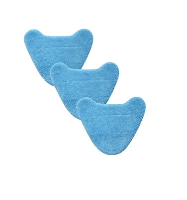 3 Pack Reusable Replacement Refills Steam Mop Pads Compatible with Hoover WH01100 WH20200, Microfiber Washable Cleaning Pads Fits for Vax S2 S2C S3 S3S, 12.6&times;8.7Inch