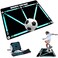 Football Footstep Training Mat, Soccer Training Mat, Agility Footstep Training Mat, Soccer Train Mat for All Levels, Non-Slip Silent Equipment for All Ages to Improve Speed, Strength and Coordination