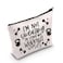 TSOTMO Fitness Gift Fitness Instructor Gift Workout Zipper Pouch For Fitness Lovers Bodybuilder Gym Workout Gift Fitness Trainer Appreciation Gift (Workout Words)
