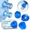 MYLOLF 3 &amp; 5 Gallon Water Jug Cap, 3 Pack Reusable Food Grade Silicone Replacement Cap for 55mm Standard/Screw/Crown Tops Water Bottle and Water Dispensers, Non-Spill &amp; Leak Free