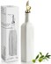 getstar 18 oz Olive Oil Dispenser Bottle for Kitchen, Ceramic Oil Bottle with Automatic Stainless Steel Pourer (Golden Pourer)