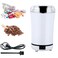 Multifunctional Electric Pill Crusher Grinder- Grind The Medicine and Vitamin or Coffee Beans Tablets of Different Sizes into Fine Powder-Grinder for Feeding Tubes, Children or Pets (White)