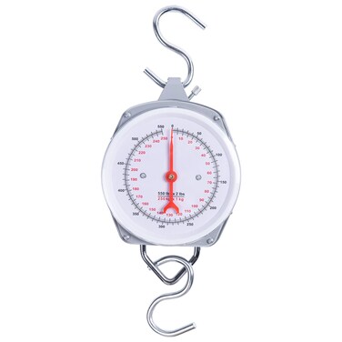 Yogayet Mechanical Hanging Scales 550lb/250kg, High Accuracy Spring Dial Weight Scale for Kitchen Fishing Hunting Farms