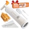 Churro Maker Kit with Booster-powered Handle. Churrera and Piping Bag Churros Filler. Easy QR-Recipe to Prepare and Fill Your Own Churros at Home - KneadEat Cookie press - Churro press.