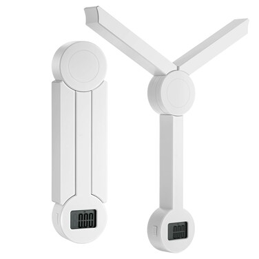 Folding Food Scale,Digital Kitchen Scale,Highly Accurate Compact Small Scale with LCD Display,Portable Food Scale Multiple Units Supported, Travel Food Scale for Measuring Intake of Healthy