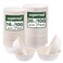 supernal 200pcs Disposable Soup Bowls, Paper Bowls Disposable, Eco-Friendly Bagasse Soup Bowls, Biodegradable Paper Bowls,100% Compostable Bowls Include 16oz[100pcs]&amp;30oz[100pcs] Heavy-Duty