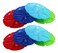 8 Black Duck Chip N Dip Hard Plastic 12-Inch Round 7-Section Serving Trays! Assorted Colors!