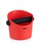 Bincoo Mini Coffee Knock Box 4.5 Inch - Espresso Accessories for Coffee Grounds Container - Multifunctional, Suitable for Home &amp; Bar.(Red)