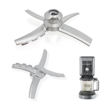 CUTIECLUB Replacement Stainless Steel Paddle Blade Compatible with Ninja Creami NC500 NC501 Series Deluxe Ice Cream Makers, Mixing Parts for Ninja Ice Creami accessories