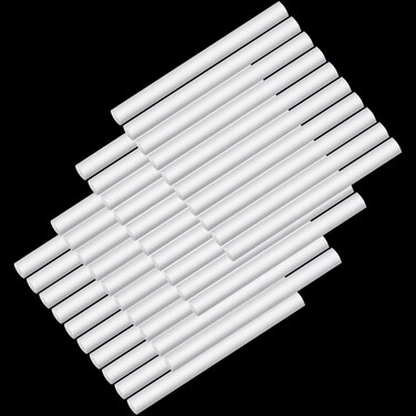 40 Pieces Humidifier Filter Cotton Refill Travel Mini Humidifier Filters Sticks Car Humidifier Replacement Parts for Portable Personal USB Powered Smart Humidifiers in Office Bedroom (2.75 Inch)