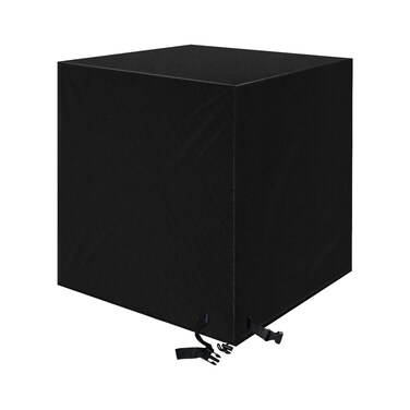 Air Conditioner Cover for Outside Units, Dust-Proof Waterproof Square Central Air Conditioner Covers, All Season Universal AC Unit Covers, AC Protection Cover, Black 30 x 30 x 32 inches