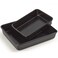 Kazozobi Heavy Roasting Pan Set of 2, Nonstick Rectangular Deep Baking Pans, 0.8mm Lasagna Oven Pan, 11"+8.6