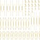 Hotop 20 Pieces Invisible Wall Plate Hangers 4/5/6/8/10 Inches Wall Plate Hangers Stainless Steel Decorative Wire Plate Hangers with 20 Pieces Hangers Hook with Nails for Antique Plates(Gold)