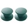 JoyTube Universal Pot Pan Lids Replacement Knob, Silicone Heat Resistant Pan Cover Holding Handles BPA Free Dishwasher Safe Fits Skillets and Kitchen Cookware (Pack of Two-Blackish Green)