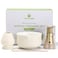 Ochcahser Matcha Set, Japanese Tea Set Includes Matcha Bowl with Spout, Matcha Whisk Holder (chasen), Bamboo Matcha Whisk and Bamboo Scoop, Ceramic Matcha Kit for Tea Lovers