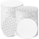 70 mm Foam Lid Liner Pressure Sensitive Seal Round Jar Sealer Bottle Seals Heat Resistant Foam Cap Torque Activated Foam Safety for Protection Safety Jar Cap Bottle Vial Tamper Gasket Kit(100 Pieces)